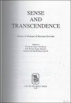 DE GRAEF, O., DOYEN, V., HERTOG, E., JANSSENS, R., LATRE, G. and SCHWALL, H. - SENSE AND TRANSCENDENCE. ESSAYS IN HONOUR OF HERMAN SERVOTTE.