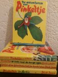 Laan - 5X Pinkeltje: Avonturen van pinkeltje, Pinkeltje en de Parels, Pinkeltje op zoek naar de vurige ogen, O! O! Die Wolkewietje toch!, Pinkeltje in Artis