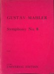 Mahler, Gustav - Symphony No. 8 - Score