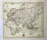 TIRION, IS., - Nieuwe kaart van het Oostelykste Deel der Weereld