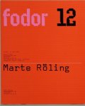 Roling, Marte ; Wim Crouwel (design) ; Henk Jurriaans (photo) - Marte Roling Fodor 12  Expositie van 23 glas-applique's voor het Gemeentevervoerbedrijf