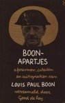 Ley, Gerd de - BOON-APARTJES - Aforismen, citaten en uitspraken van Louis Paul Boon