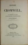Villemain - Histoire de Cromwell d'après les mémoires du temps et les recueils parlementaires