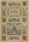 Reginald Ross Williamson - Ackermann's Cambridge - With twenty coloured plates from "A history of the University of Cambridge, its colleges, halls and public buildings," 1815
