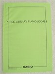 Casio - Casio Music Library Piano Scores I (JESGFDISw PX100-Score-1) Paperback – 2004
