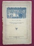 jong, a.m. de - amsterdam bij nacht: snelkieken van de "leven"-redacteuren en teekeningen van jordaan