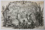Reinier Vinkeles I (1741-1816) - [Vignette, 1775] Vignette with an allegory of the University of Leiden / Allegorie op Willem V als beschermheer van de Leidse Academie, published 1775, 1 p.