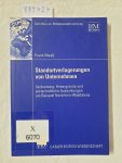 Maaß, Frank: - Standortverlagerungen von Unternehmen : Verbreitung, Hintergründe und wirtschaftliche Auswirkungen am Beispiel Nordrhein-Westfalens :