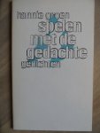 Groen, Hannie - Spelen met de gedachte. Gedichten