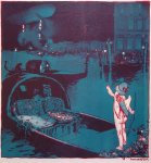 Piet van der Hem - Spotprent over liefdesengel Kupido in Venetië