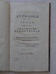 ***. - Antwoord op de vraag, door het Zeeuwsche Genootschap der Wetenschappen voorgesteld: betreffende de Dea Burorina op een' ouden steen, te Domburg gevonden. I. Deel X.