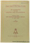 Buntinx, J. - De audiëntie van de graven van Vlaanderen. Studie over het centraal grafelijk gerecht (c. 1330-c. 1409).