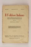 Anno Quinto - Il Folklore Italiano - Archivio trimestrale per la raccolta e lo studio delle tradizioni popolari Italiane (4 foto´s)