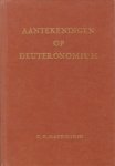 Mackintosh, C.H. - Aantekeningen op Deuteronomium