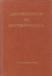 Mackintosh, C.H. - Aantekeningen op Deuteronomium