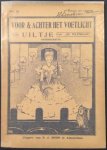 UILTJE. - Voor & achter het voetlicht. nr: 3.