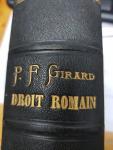 Girard, Paul Frédéric. - Manuel Élémentaire de Droit Romain. 5me édition.