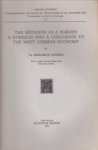 EDDING, DR. FRIEDRICH - The refugees as a burden a stimulus and a challenge to the West German economy