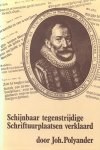 Johannes Polyander - Polyander, Johannes-Schijnbaar tegenstrijdige Schriftuurplaatsen verklaard