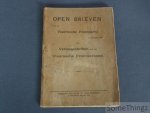 N/A. - Open brieven van de Vlaamsche Frontpartij in het jaar 1917 en vertoogschriften van het Vlaamsche Frontverbond