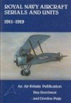 Sturtivant, R. and G. Page - Royal Navy Aircraft Serials and Units 1911-1919