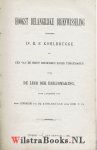 Kohlbrügge, Dr. H.F. - Hoogst belangrijke briefwisseling tusschen Dr. H. F. Kohlbrugge en een van de meest beroemde zijner tijdgenooten over de leer der heiligmaking, naar aanleiding van en vermeerderd met eene leerrede van Dr. Kohlbrugge over Rom. 7:14 -  1e druk !!!