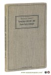 Wundt, Wilhelm. - Sprachgeschichte und Sprachpsychologie mit Rücksicht auf B. Delbrücks 'Grundfragen der Sprachforschung'.