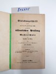 Musterschule Frankfurt am Main: - Einladungsschrift zu der am 7.,8.,9. und 10. April 1851 stattfindenden öffentlichen Prüfung der Musterschule