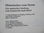Richard Boos - Rudiger Krupfganz - Historisches vom Strom - Ein nautischer Streifzug von Emmerich nach Basel
