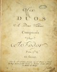 Fodor, Joseph: - Six duos [C, F, Bes, Es, A, B] à deux violons