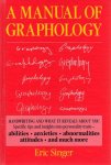 Singer, Eric - A Manual of Graphology