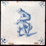 Hellinga,W.Gs. - Het hart op de Tong in90 brieven.