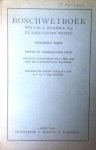 VAN HOUTTE J. Prof Dr - BOSCHWETBOEK [Boswetboek]. Wet van 19 december 1854 en aanvullende wetten. Officieele tekst. Nieuwe en vermeerderde druk. Volledig bijgewerkt tot 1 mei 1946 met een alphabetisch register.