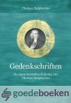 Halyburton, Thomas - Gedenkschriften *nieuw* --- De eigen levensbeschrijving van Thomas Halyburton. Serie: Puriteinse klassieken, deel 13