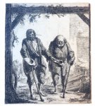 Vivant Denon, Dominique (1747-1825) - Two beggars (twee bedelaars).