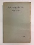 J.P. Honig - The Legal Status of Aircraft