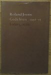 Jooris - 1958-78 Gedichten