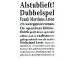 Frank Martinus Arion - Dubbelspel