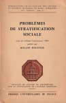 Mousnier, Roland - Problemes de stratification sociale