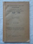Schoute, D.. - De levensloop van een ziekenhuis. Geschiedenis van het Gasthuis te Middelburg 1308-1866. Overgenomen uit: Archief, uitgegeven door het Zeeuwsch Genootschap der Wetenschappen 1916, met welwillende toestemming van het bestuur van dat Genootschap.