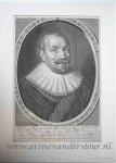 Crispijn van de Passe II (1597-1670) - [Antique print, engraving] Portrait of Maarten Harpertszoon Tromp, published 1639.