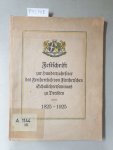 Ohne  Angabe: - Festschrift zur Hundertjahrfeier des Freiherrlich von Fletcherschen Schullehrerseminars zu Dresden 1825-1925 :