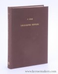 Köhler, W. - Bibliographia Brentiana. Bibliographisches Verzeichnis der gedruckten und ungedruckten Schriften und Briefe des Reformators Johannes Brenz. Nebst einem Verzeichnis der Literatur über Brenz, kurzen Erläuterungen und ungedruckten Akten - Reprint...