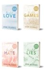 Ana Huang - (1) Twisted Love Games Hate Lies Set