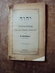 Steinführer, B. - Untersuchung über den Namen "Jehovah"