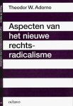 Adorno, W - Aspecten van het nieuwe rechts-radicalisme, een voordracht Adorno, W - Aspecten van het nieuwe rechts-radicalisme, een voordracht