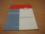 Berg, J vd - Waarom zending?