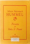 Hummel, J.N.: - Sonata for viola and piano. Edited by Louise Rood