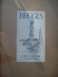Joseph Pike - "Bruges"  A Sketch - Book 1921