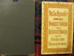  - DE LA RUE & CO'S COMBINED POCKET CHESS AND DRAUGHT BOARDS with chess and draughts-men